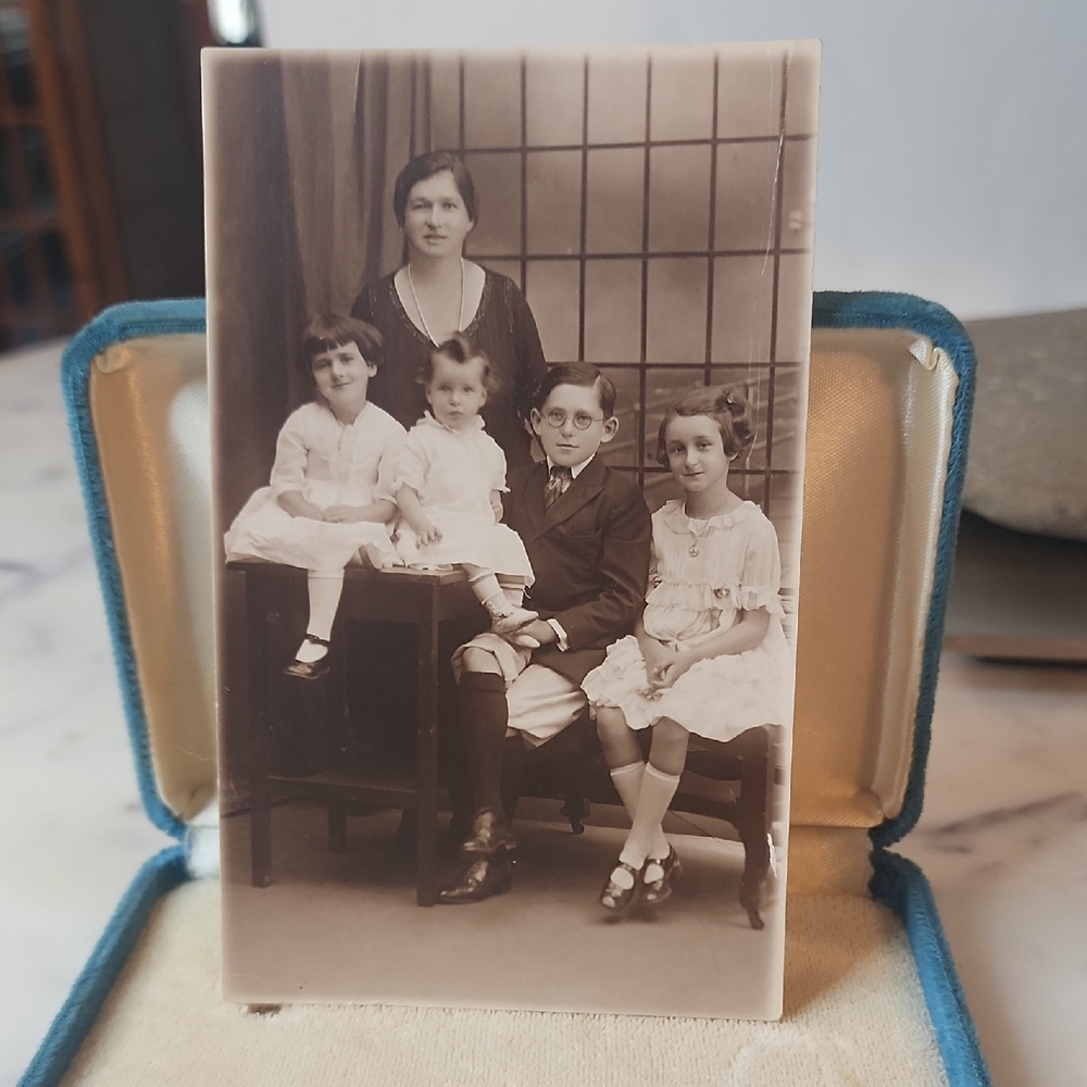 Post Card 1921 Family Portrait